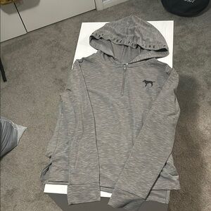 Victoria's Secret Gray Hoodie Sweater